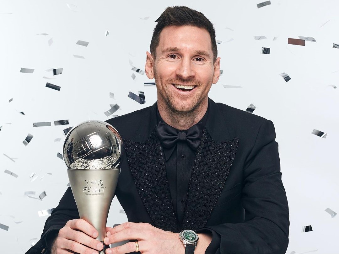 Lionel Messi Dapatkan Penghargaan The Best FIFA Men
