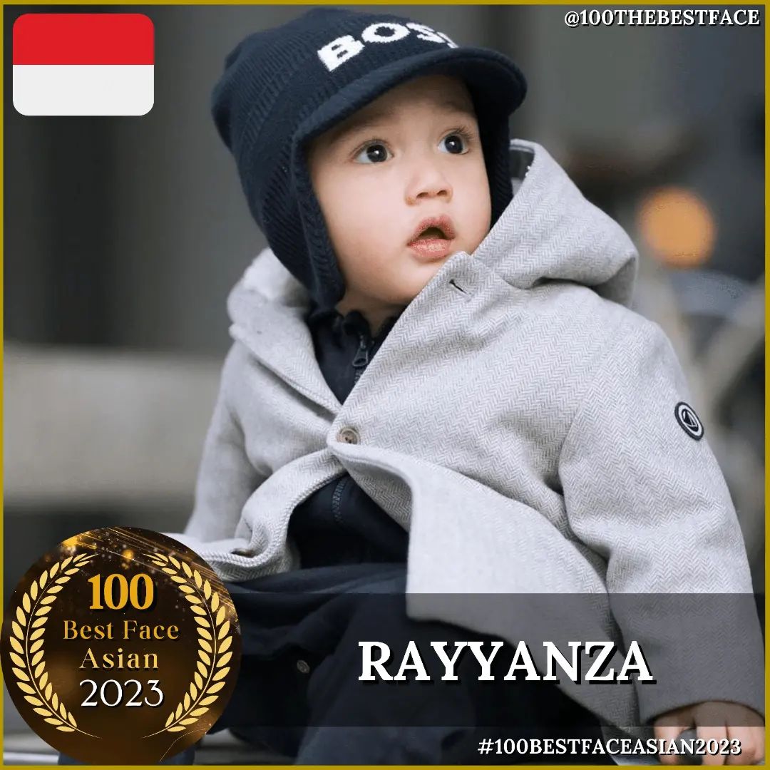 Paling Muda dan Kecil, Rayyanza Masuk Nominasi 100 Best Face Asian 2023!