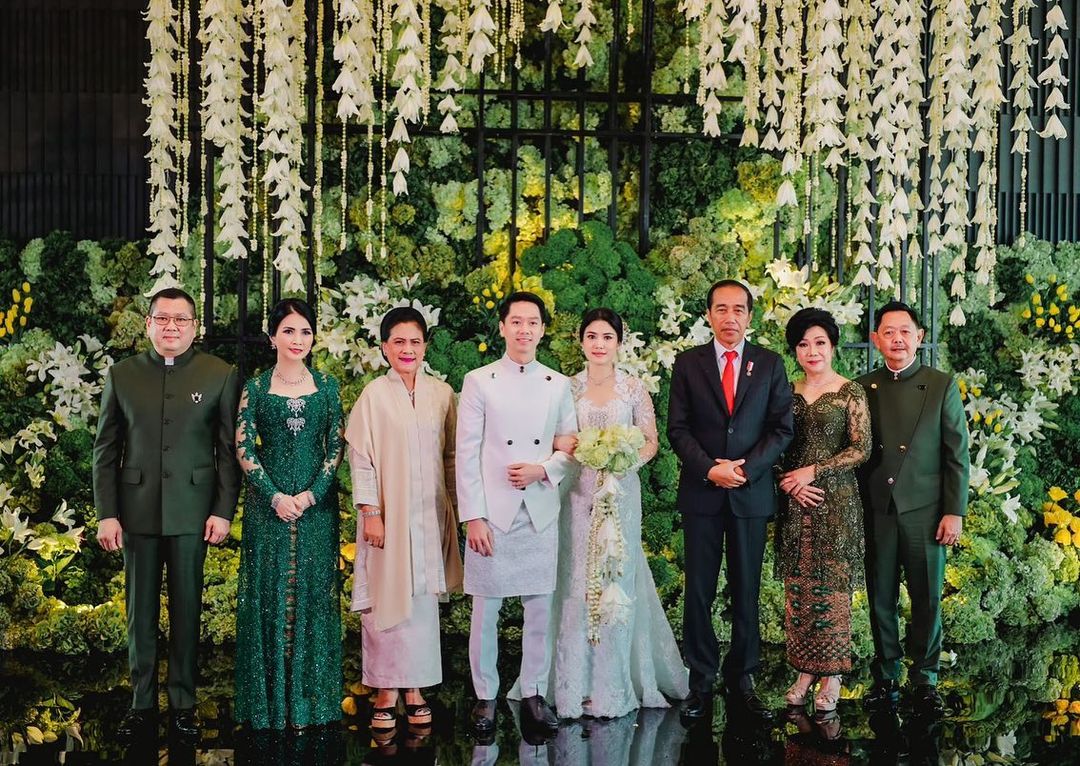 Jokowi dan Prabowo Jadi Saksi Pernikahan Kevin Sanjaya dan Valencia Tanoesoedibjo