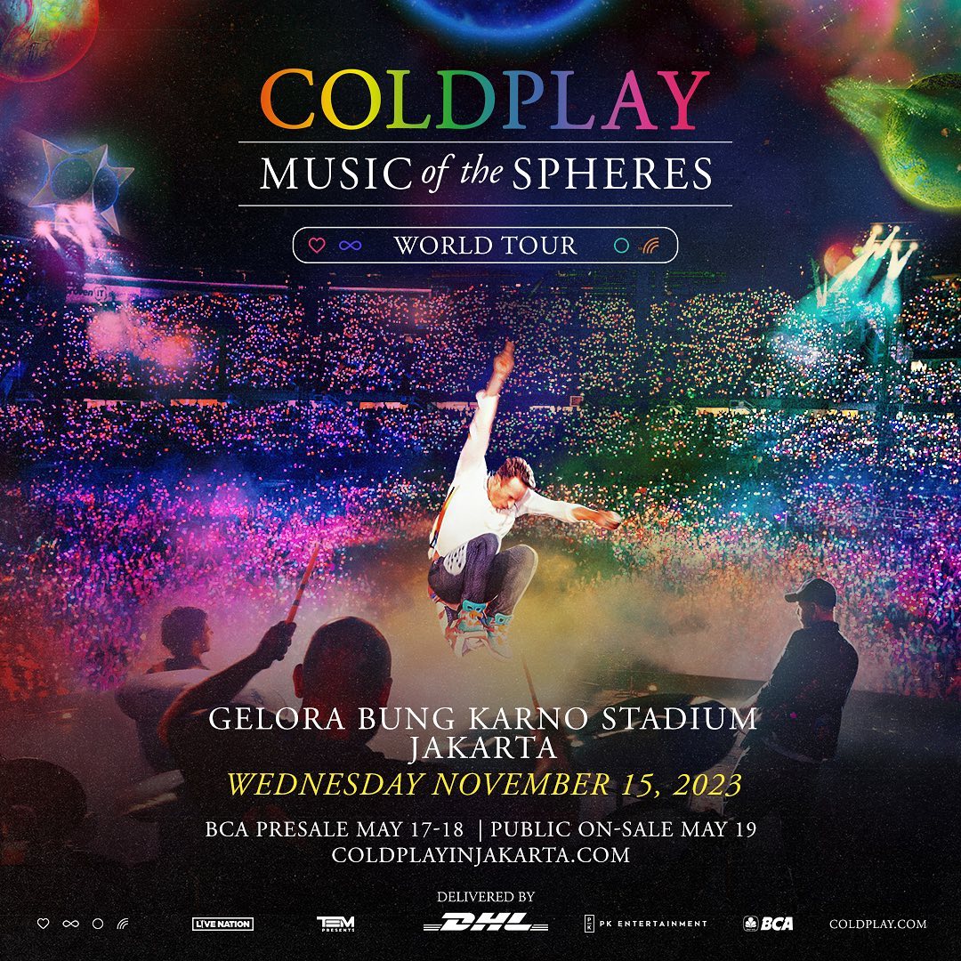 Coldplay Konser di GBK November 2023, Segini Harga Tiketnya