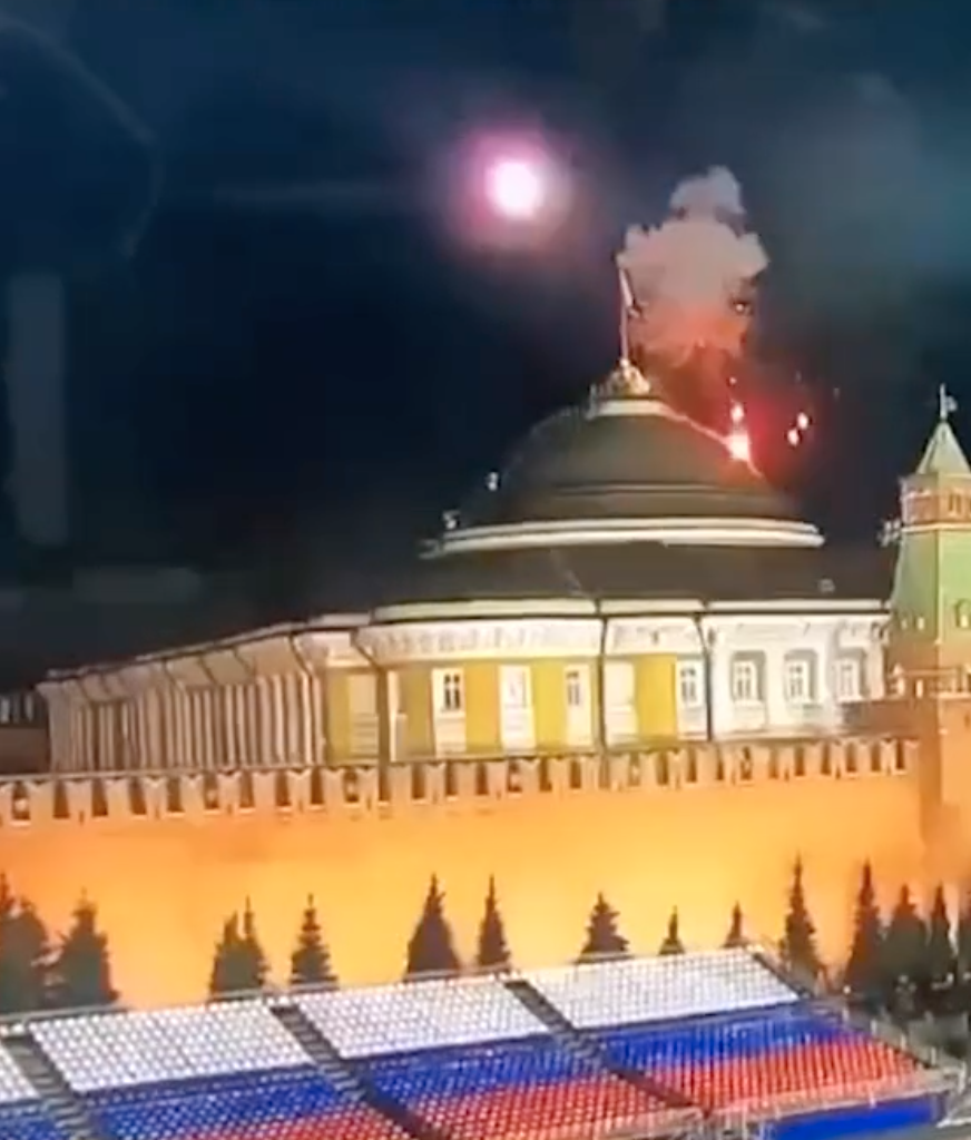 Kremlin Diserang Drone, Rusia Tuding Ukraina