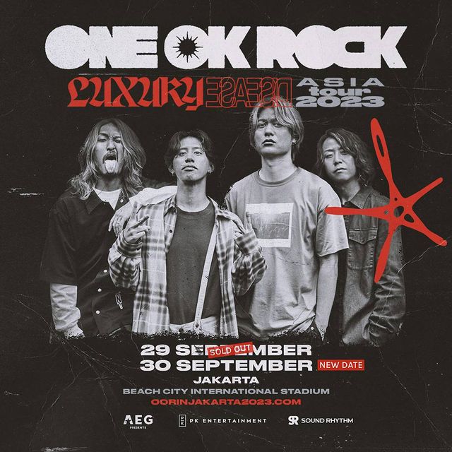 One Ok Rock Bakal Konser Dua Hari di Jakarta, Ini 10 Lagu Populernya