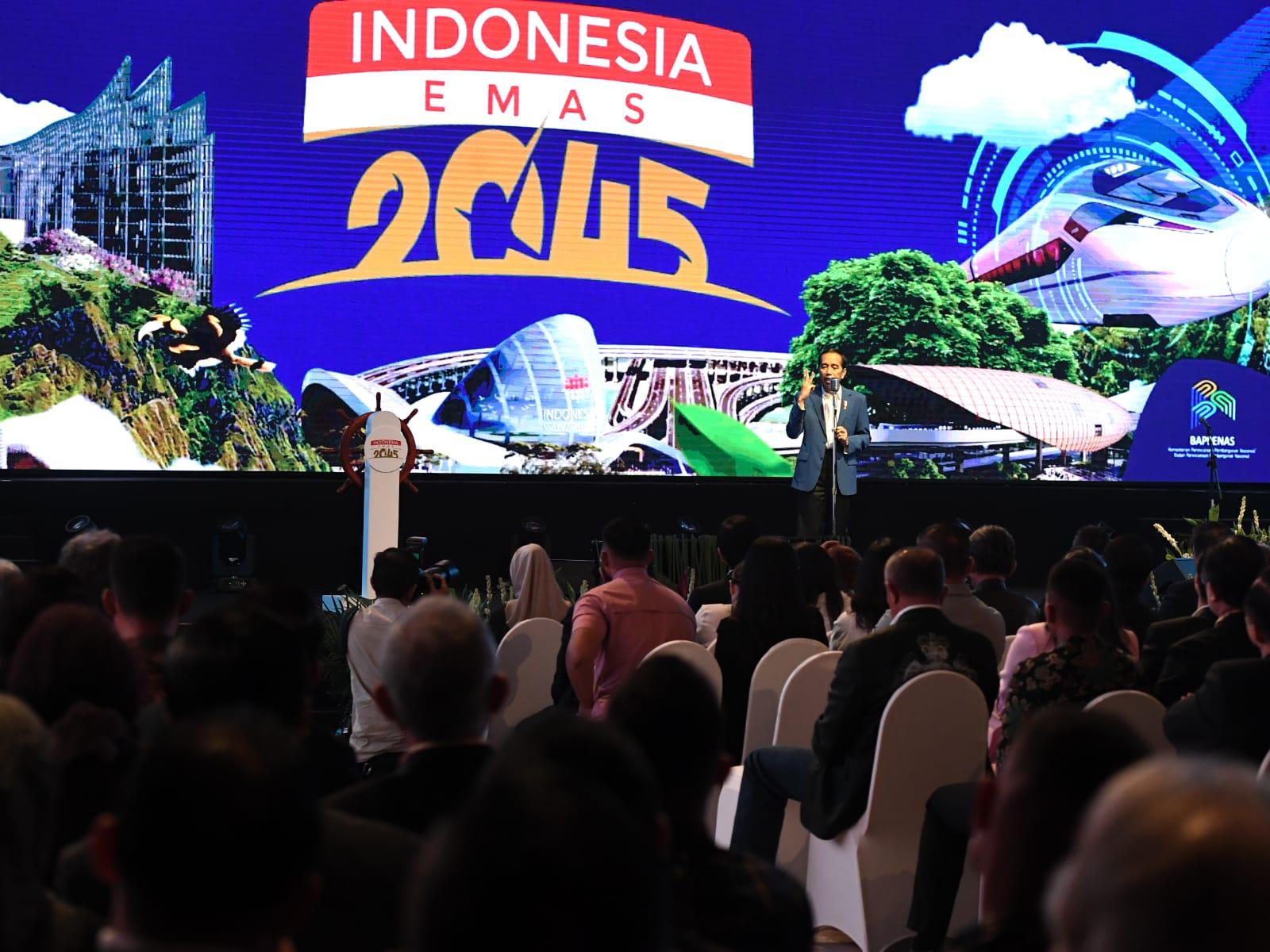 Menuju Indonesia Emas 2045, Jokowi: Kita Harus Punya Perencanaan Taktis