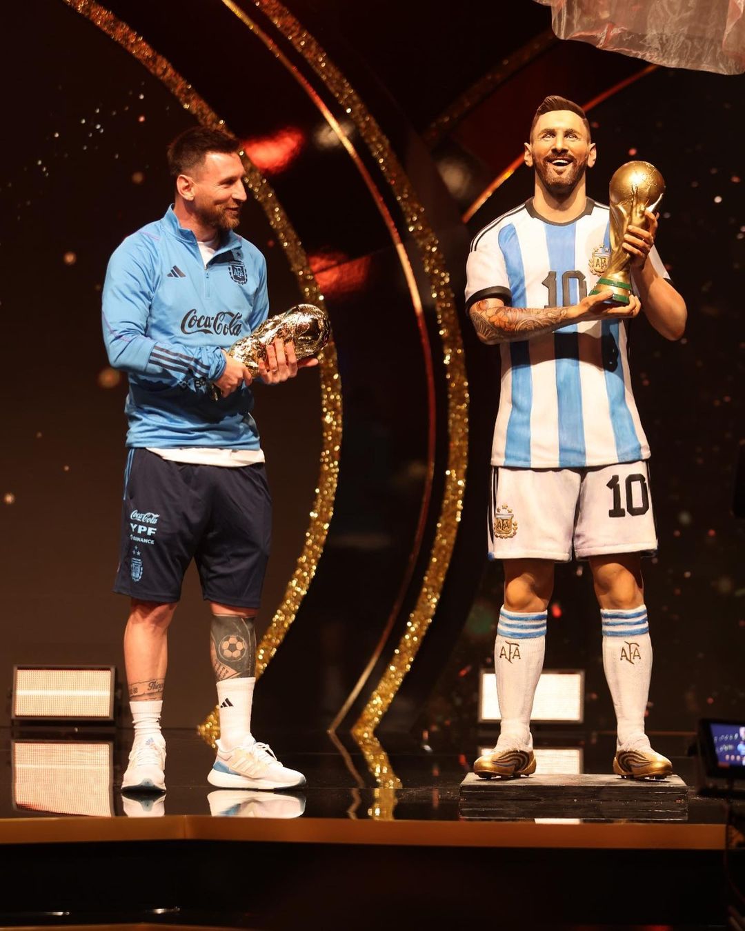 Dinilai Tak Mirip, Patung Lionel Messi di Argentina Jadi Bahan Ejekan