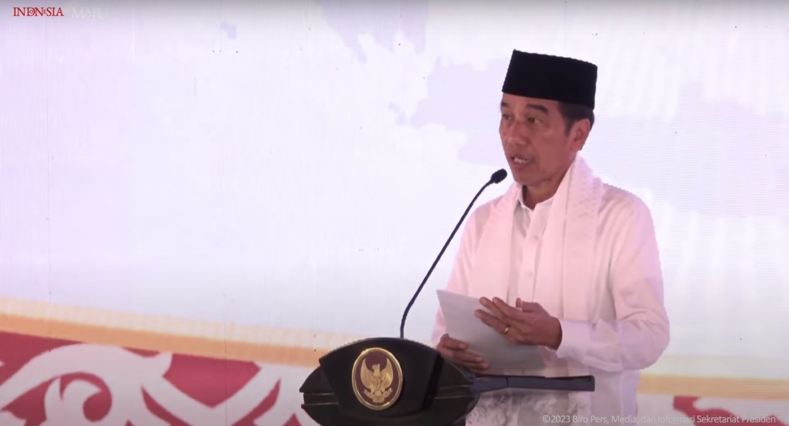 Jokowi Bersyukur Bisa Merealisasikan Pemulihan Hak-Hak Korban Pelanggaran HAM Berat di 12 Peristiwa