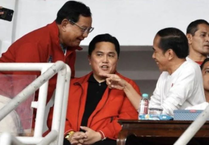 Keakraban Jokowi dengan Prabowo Jelang Pilpres, Politikus PDIP Panda Nababan Sebut Itu Hanya Basa-basi