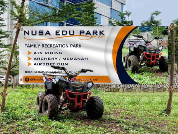 Nusa Edu Park, Wisata Outdoor Seru di Tengah Pencakar Langit Jakarta