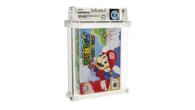 Kaset Gim Nintendo Super Mario 64 Laku Dilelang Rp22,6 Miliar
