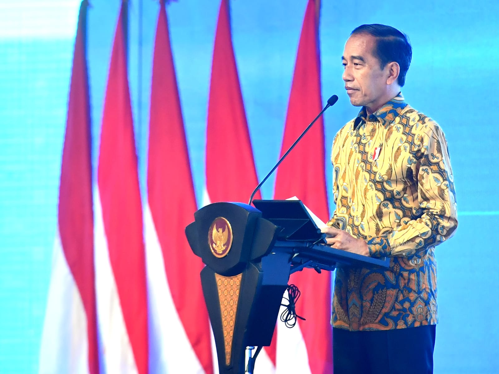 Pesan Jokowi kepada Para Pengusaha: Hati-hati Pilih Pemimpin