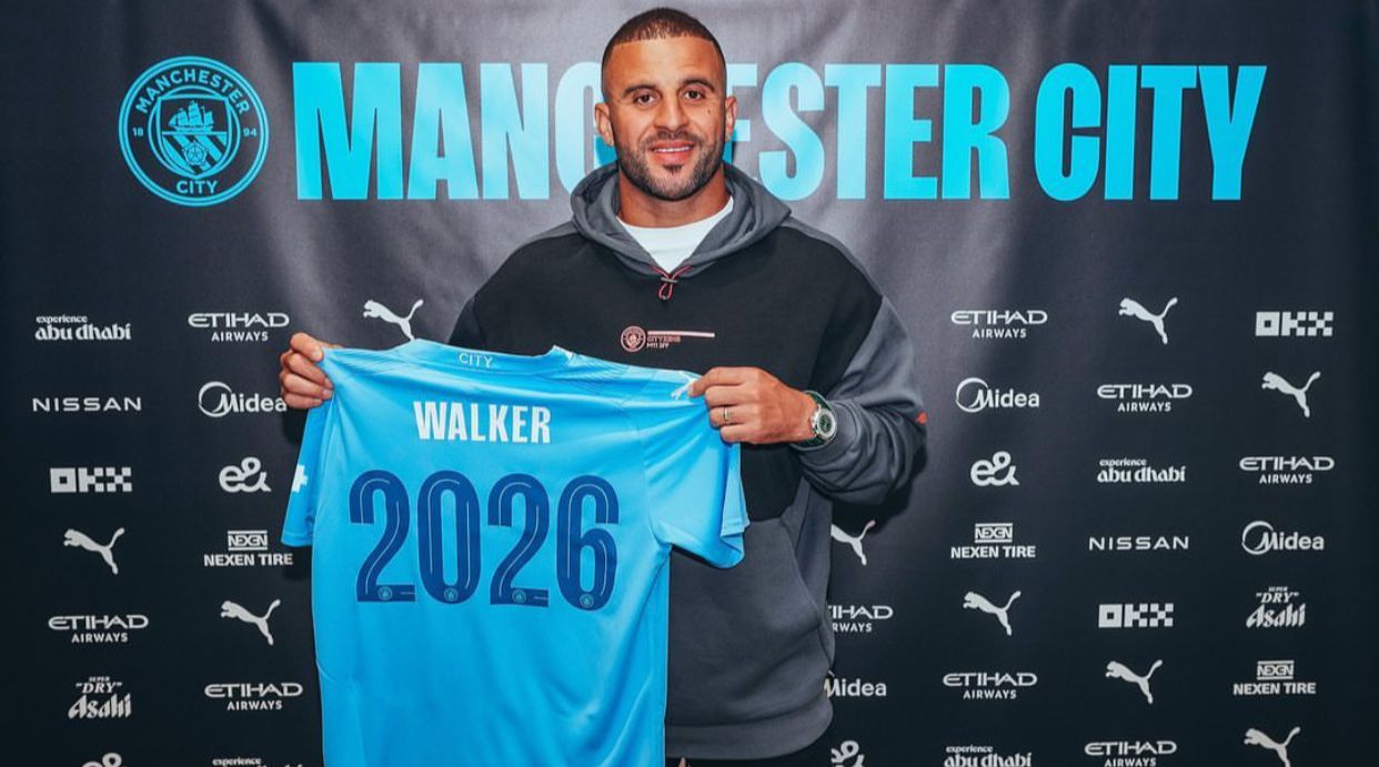 Manchester City Perpanjang Kontrak Kyle Walker Hingga 2026